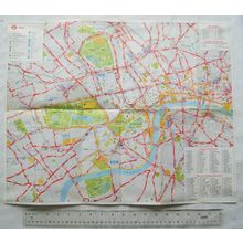 1976 London Official Tourist Information including Underground & bus maps