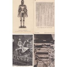 German Medieval Armour Tower Of London Magna Carter 4x Old Antique Postcard s