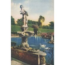 Firenze Boboli Di Giardino Antique Italian Statue Postcard
