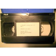 A programmer's introduction to "C", Part 2 - VHS tape by Ray Swartz. 1989