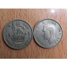 GB 1949 George V1 English 1/- Shilling Coin