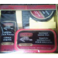 Shoe Polish kit black new