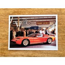 Lamborghini Miura P400 GT Launch Photo Postcard, Italy 1966, Orlebar Brown Promo