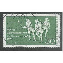 BERLIN -1976 30pf 'WOMENS HOCKEY CHAMPIONSHIPS' FINE USED (EBID49-671)