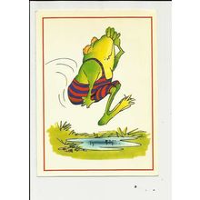 TAKING THE PLUNGE (Silvey-Jex) Athena Postcard (650045)