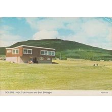 Golspie Golf Cllub House Dornoch Firth The Highlands Course Clubhouse Postcard