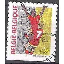 Belgique 2000 Michel 2945BDU O Cote (2008) 1.60 € Joueurs de foot Cachet rond