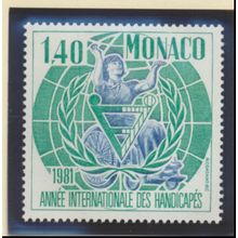 Monaco Stamp Scott #1281, Mint Never Hinged