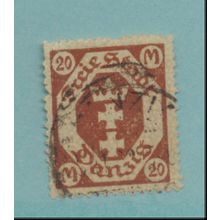 Danzig Stamp Scott #103, Used