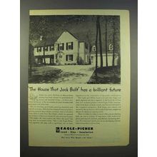 1945 Eagle-Picher Lead Paint Ad - House That Jack Built