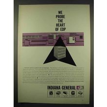 1962 Indiana General Ad - We Probe the Heart of EDP