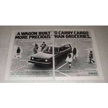 1977 Volvo Cars Ad - Carry Cargo More Precious