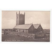 St Sennen Church Land's End Cornwall Postcard