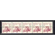 2125a 5.5c Star Route Truck Very Fine MNH Dry Gum PNC 1/5 X0525