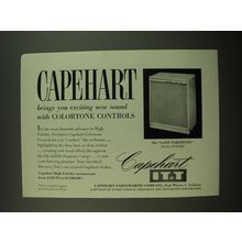 1955 IT&T Capehart Gaite Parisienne Model 52PH56B Radio Advertisement