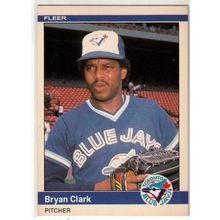 1984 Fleer Update baseball card U-26 Bryan Clark
