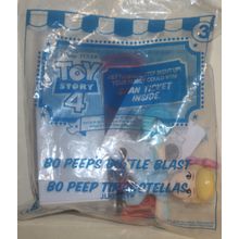 2019 McDonalds Disney's Toy Story 4 #3 Bo Peep's Bottle Blast Mint in Package