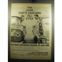 1957 Chrysler Corporation Ad - The look that's catching all eyes