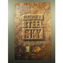 1994 Virgin Beneath a Steel Sky Video Game Advertisement - Paranoid population