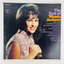 Wanda Jackson – The Best Of Wanda Jackson Vinyl LP Record Album ST-2883
