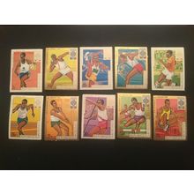 ICOLLECTZONE Burundi 260-264, C88-92 Olympics VF NH