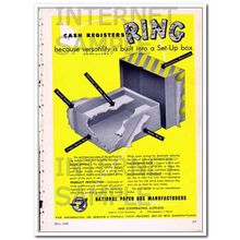NATIONAL PAPER BOX MANUFACTURERS ASSOC 1948 Set-up box vintage ad