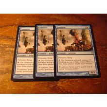 Magic The Gathering, MTG, 3-Cards, 1993-2009, GOMAZOA, nm