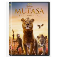 Mufasa: The Lion King 2024 Original Movie New DVD Sealed Region Free