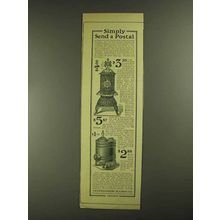 1903 Montgomery Ward Home Oak Stove & Heater Ad