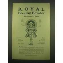 1902 Royal Baking Powder Ad - Royal Baking Powder Absolutely Pure
