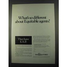 1969 Equitable Life Assurance Ad - What's Different