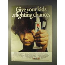 1976 Crest Toothpaste Ad - Kids Fighting Chance