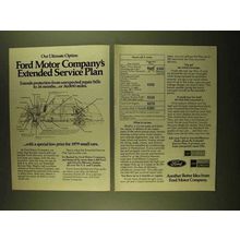1979 Ford Motor Company Ad - Extended Service Plan