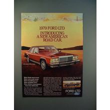 1979 Ford LTD Landau 4-door Sedan Ad - New Road Car