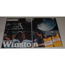 1982 Winston Lights Cigarettes Ad - Nobody Does Better