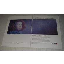 1989 SAA South African Airways Ad - She spends some thirty-five thousand hours