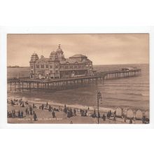 Pavilion and Pier Colwyn Bay Postcard Denbighshire 11074