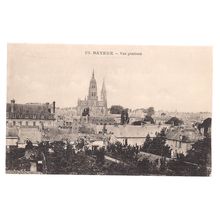 BAYEUX, FRANCE unused antique postcard