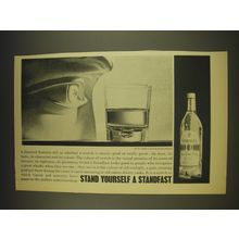 1963 Grant's Standfast Scotch Advertisement - Stand yourself a Standfast