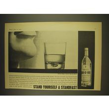 1963 Grant's Standfast Scotch Advertisement