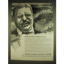 1963 America's Rural Electric Systems Ad - Teddy left more of America to you