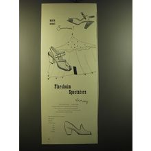 1950 Florsheim Spectators Shoes Ad - Main event Summer!