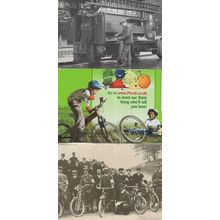 Persil Bicycle Advertising Card & 2x Bicycle Postcard s