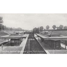 Gidea Park Station Romford Squirrel Heath in 1920 Essex Postcard