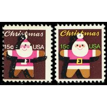 1800a, Mint NH Green and Yellow Colors Omitted Error With Normal * Stuart Katz
