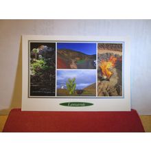 multiview, LANZAROTE, ISLAS CANARIA, SPAIN unused postcard (a) =