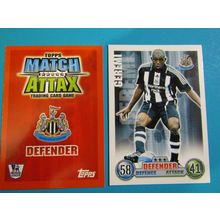 GEREMI- Newcastle United - Match Attax 2007/08 Football Card