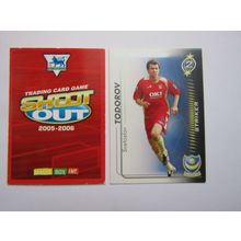Svetoslav Todorov - Portsmouth Shoot Out 2005 2006 Magic Box Football Card (EF1)