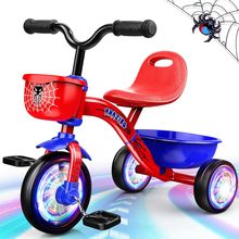 Tricycle for Toddlers 1-3 3-5 Year Olds, Spider Toddler Bike Baby Balance Bike w