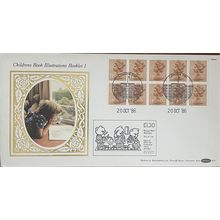 GB 1986 Books for Children Booklet Benham D55 FDC SG FL7B X900 UFB31 stamp USED